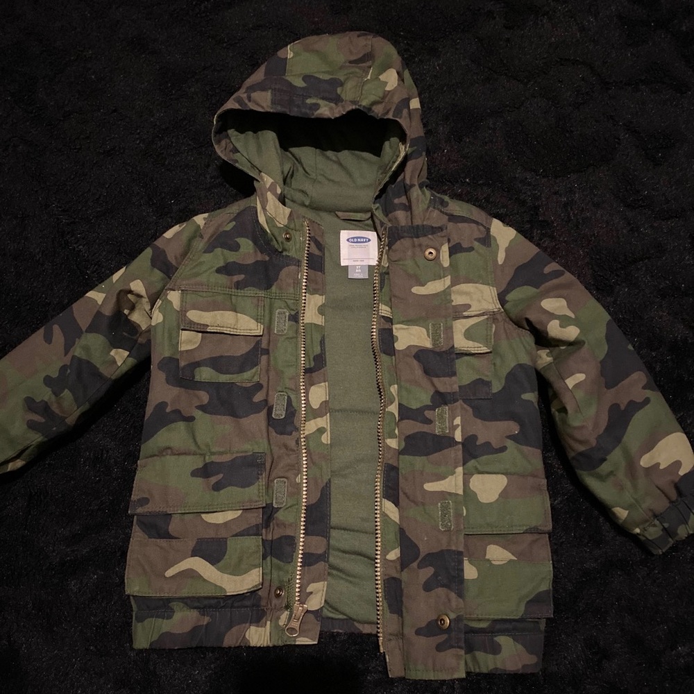 Kids camo jacket